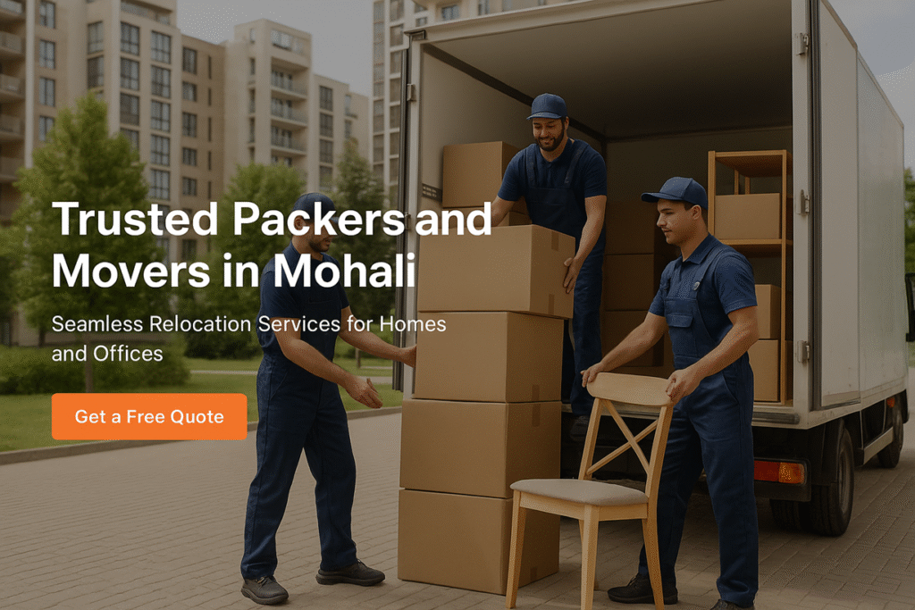 Professional Movers in Mohali Packers and Movers in Mohali